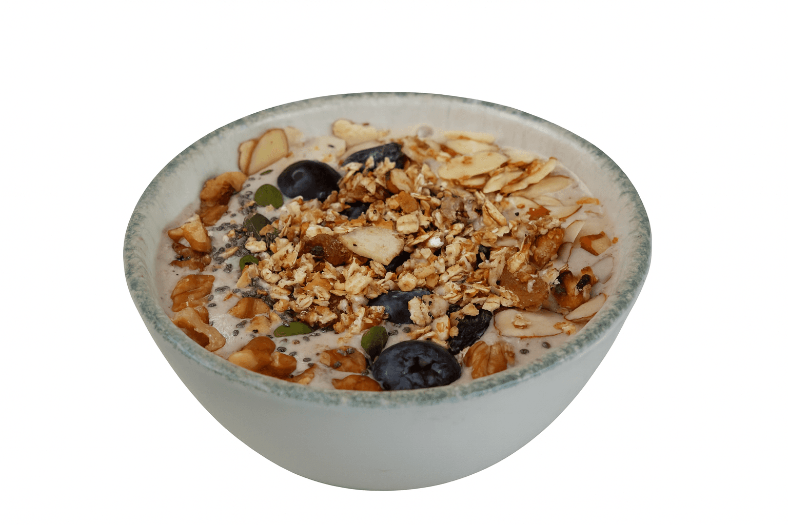 Nutty Granola Crunch Bowl