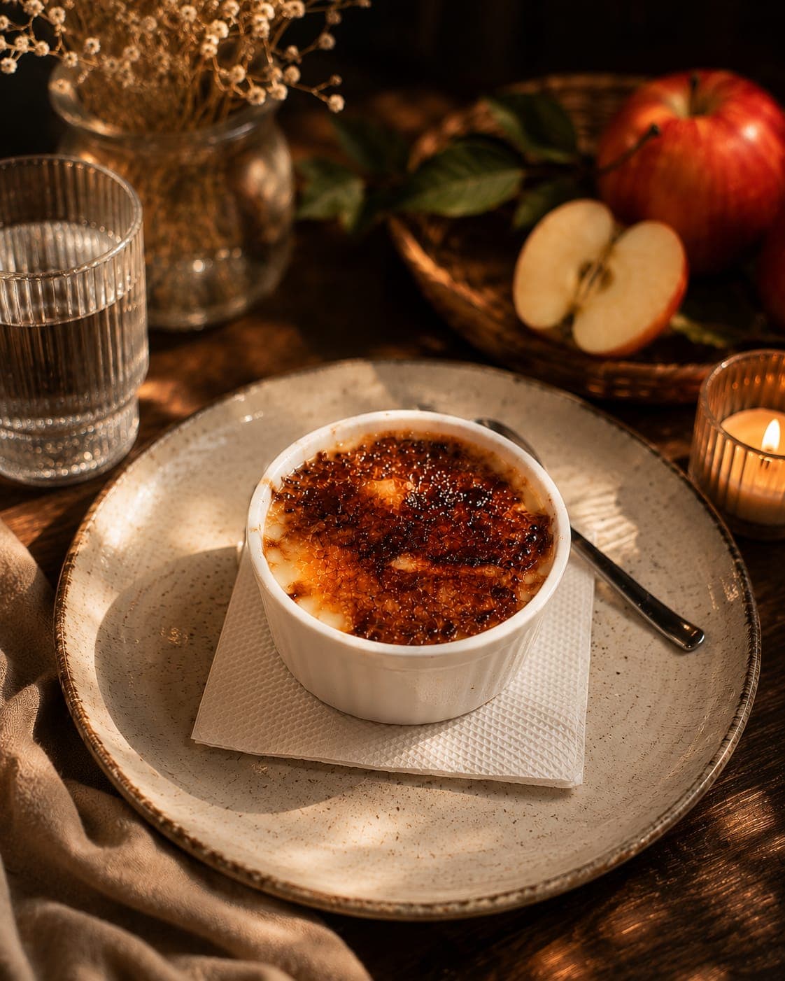 Creame Brulee at Snuzzles Cafe, Jayanagar