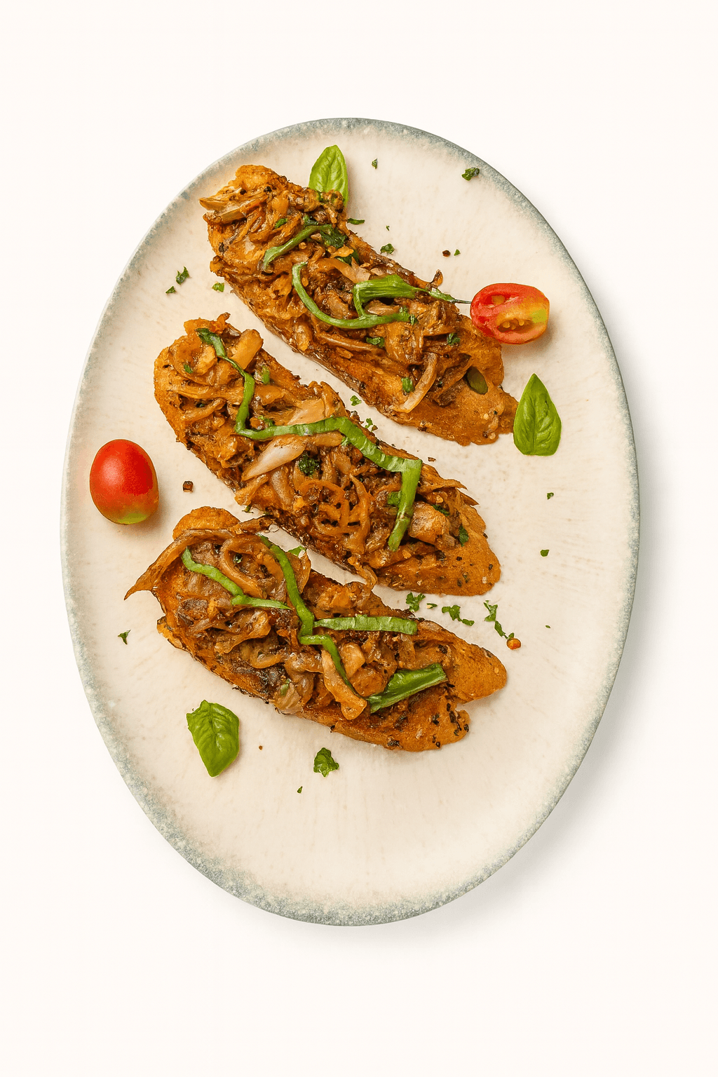 Garlic Butter Mushroom Toast at Snuzzles Cafe, Jayanagar